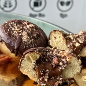 FITDONUT RELLENO CON FITNUTELLA